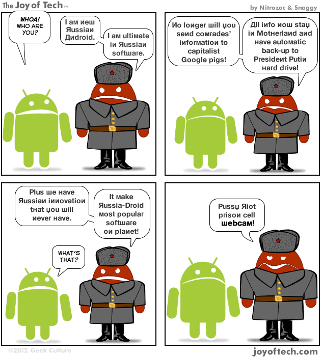 Russian Android........Say What?