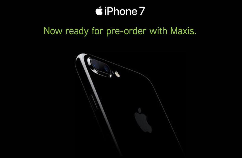 Maxis iPhone 7 Pre-order