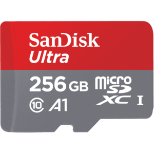 SanDisk 256GB microSDXC UHS-1 card