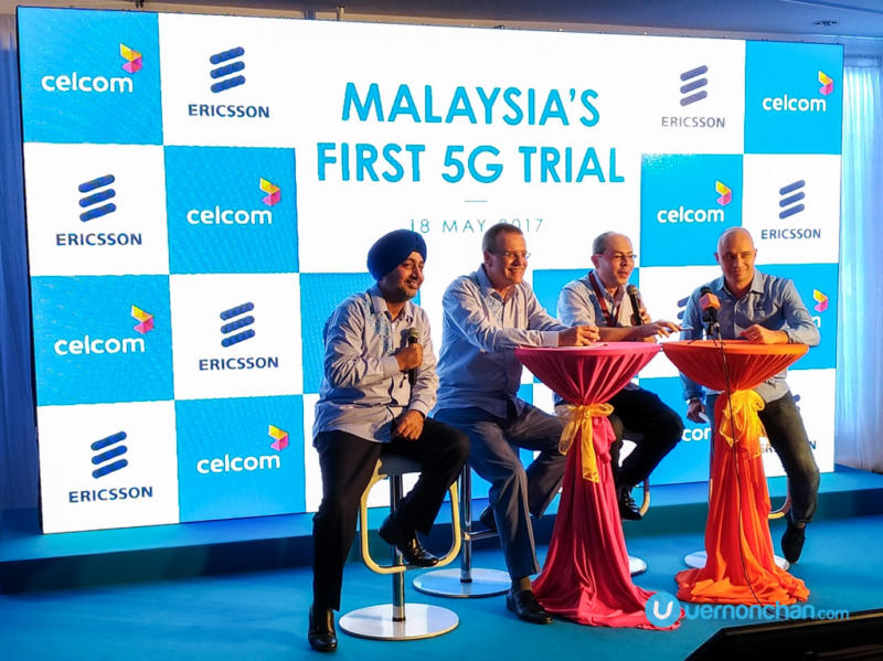 Celcom Ericsson 5G trials