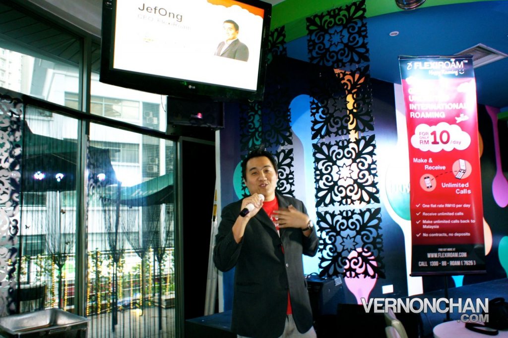 Flexiroam CEO Jef Ong
