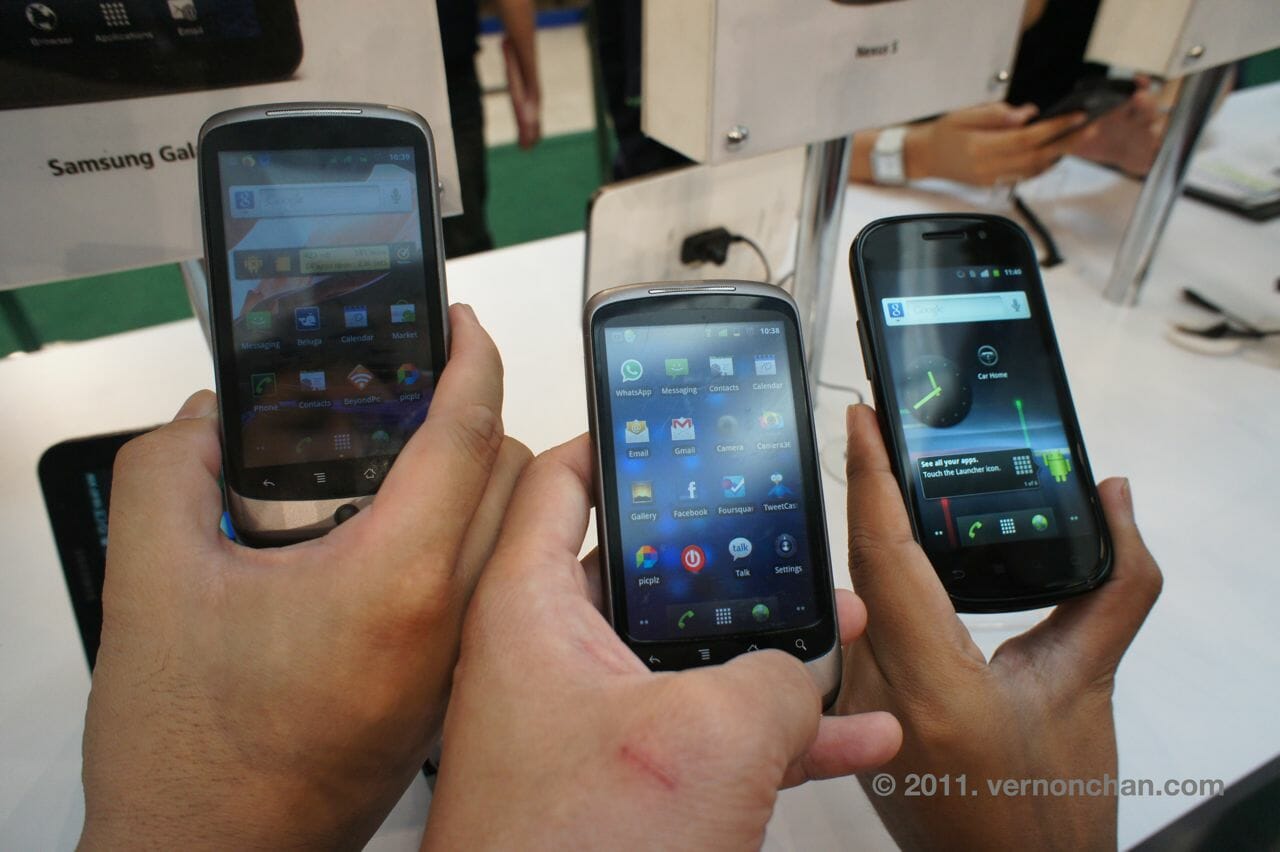 Nexus One vs Nexus S