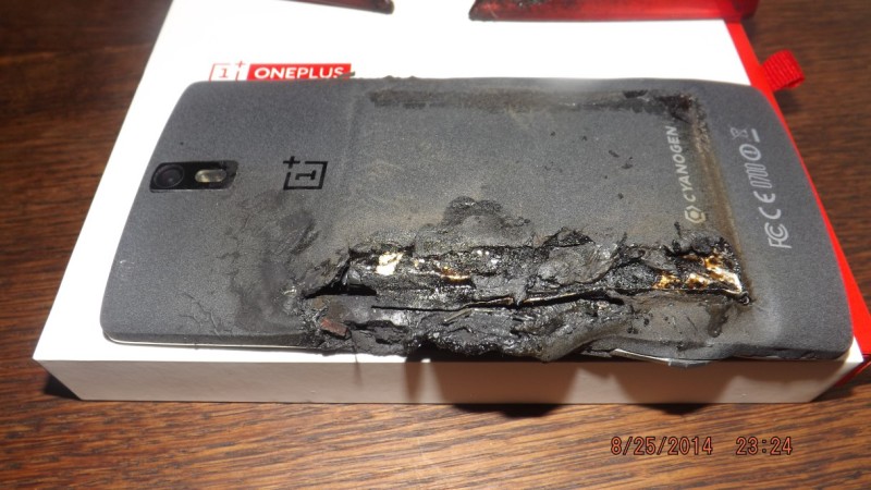 OnePlus One explosion