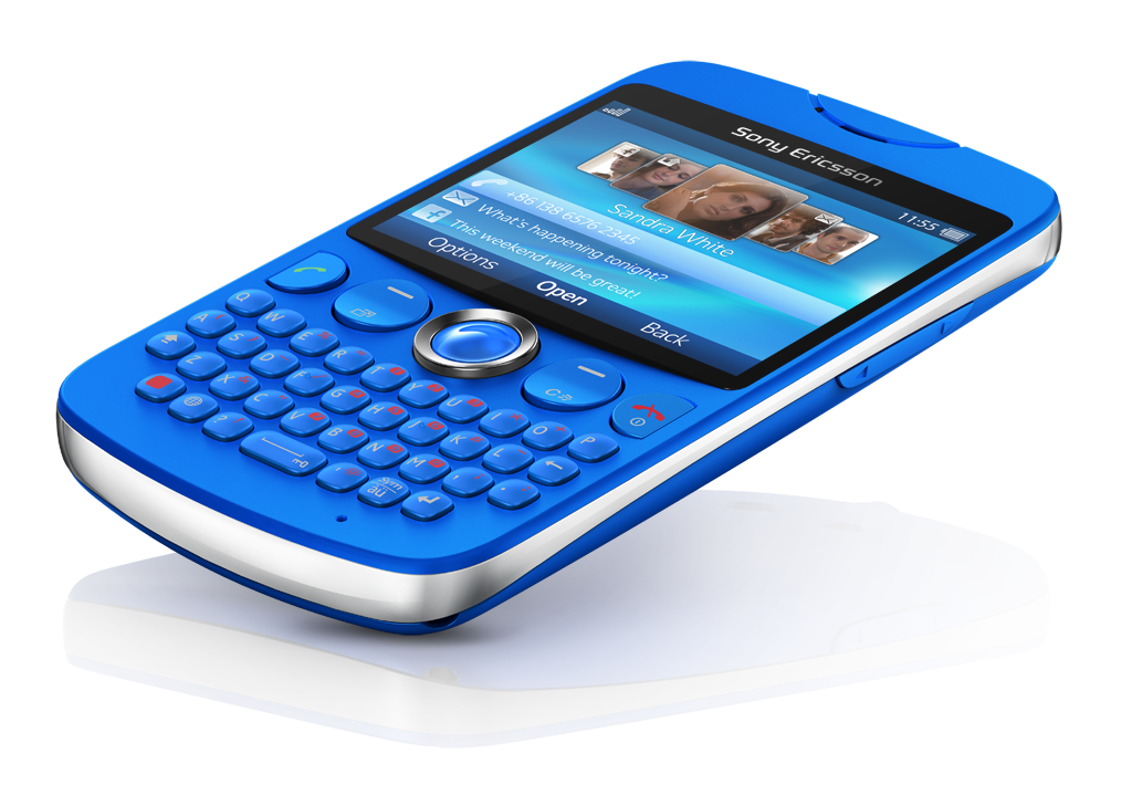 Sony Ericsson txt Blue