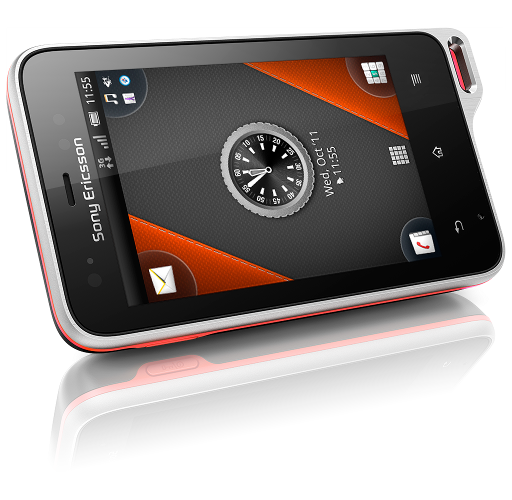 Sony Ericsson Xperia active Black Orange