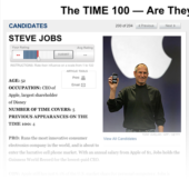 Steve Jobs TIME 100