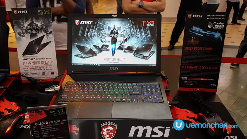 MSI NVIDIA GeForce GTX 10 Series launch