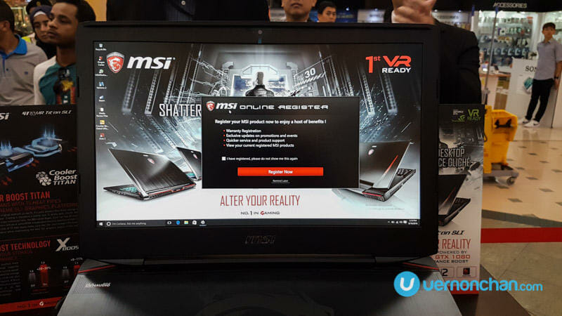 MSI NVIDIA GeForce GTX 10 Series launch