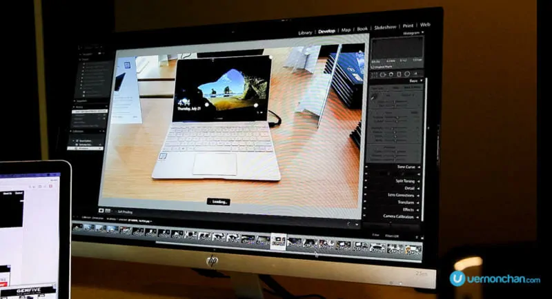 HP 23es display