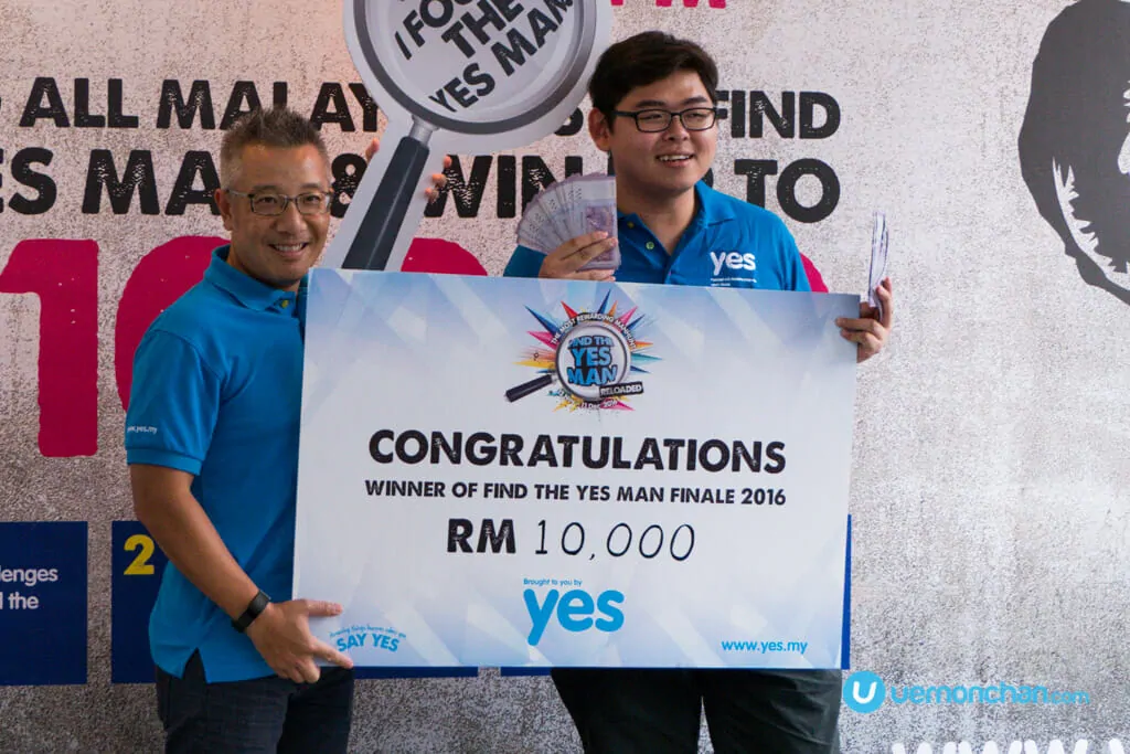 Find the Yes Man Grand Finale Winner