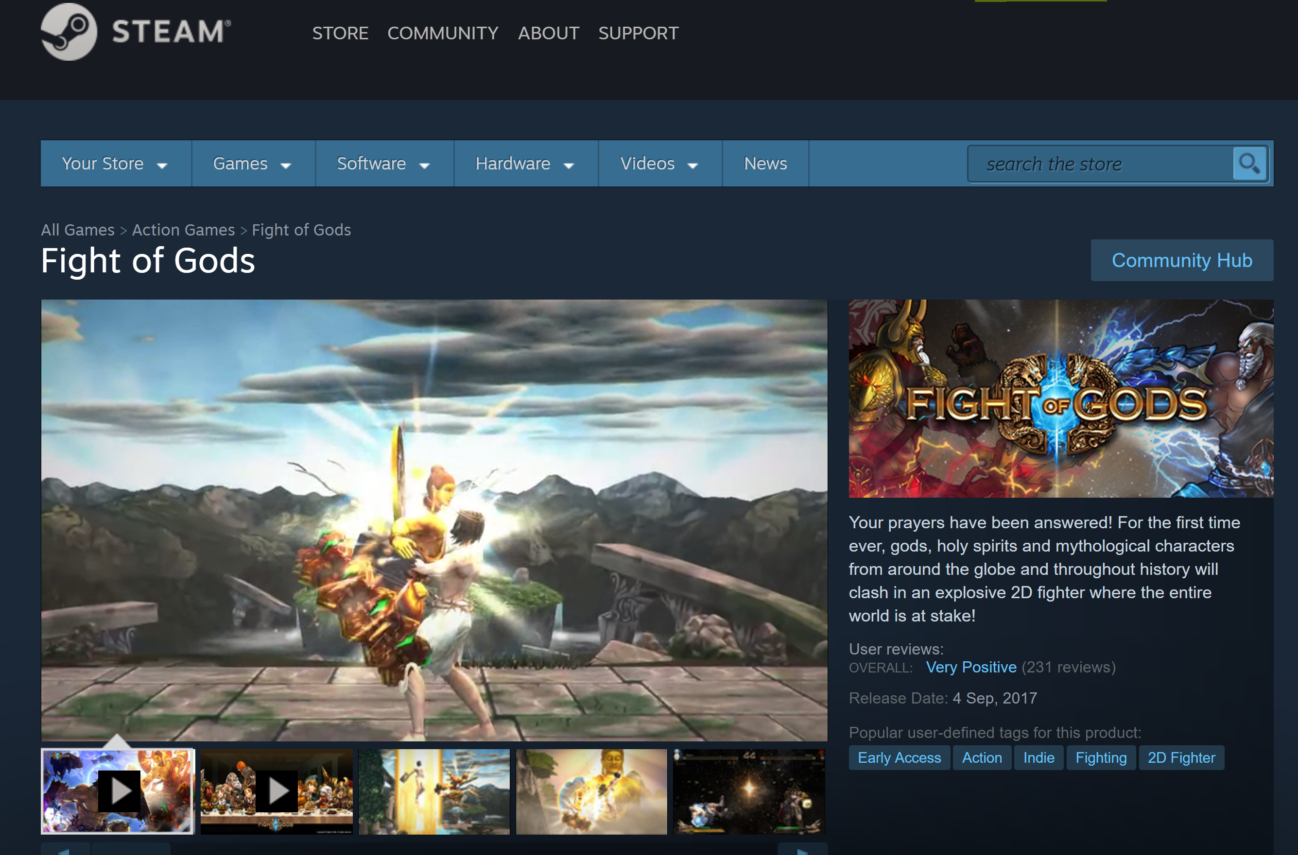 Malaysia has lifted the block on Steam after Fight of Gods is