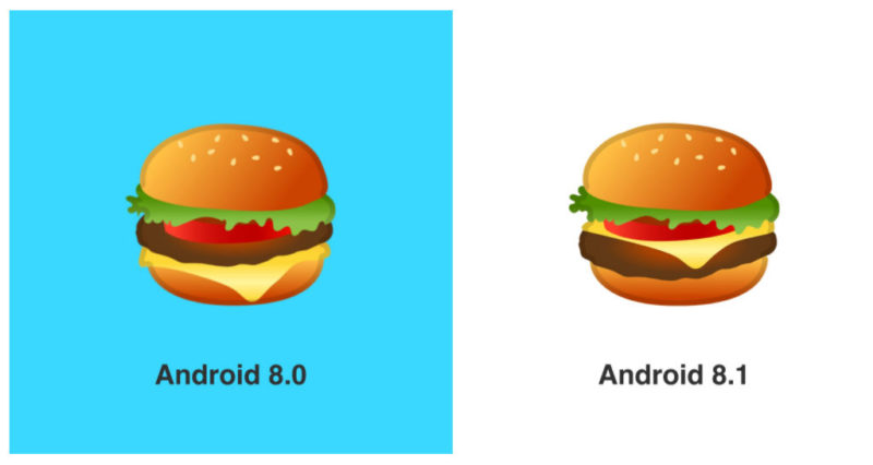 Android Google emoji
