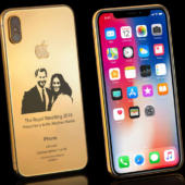 iPhone X Royal Wedding Gold Edition