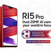 OPPO R15 Pro World Cup promo