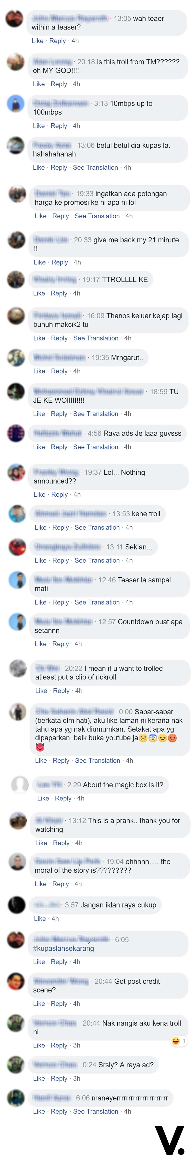 TM Jangan Membawang reactions