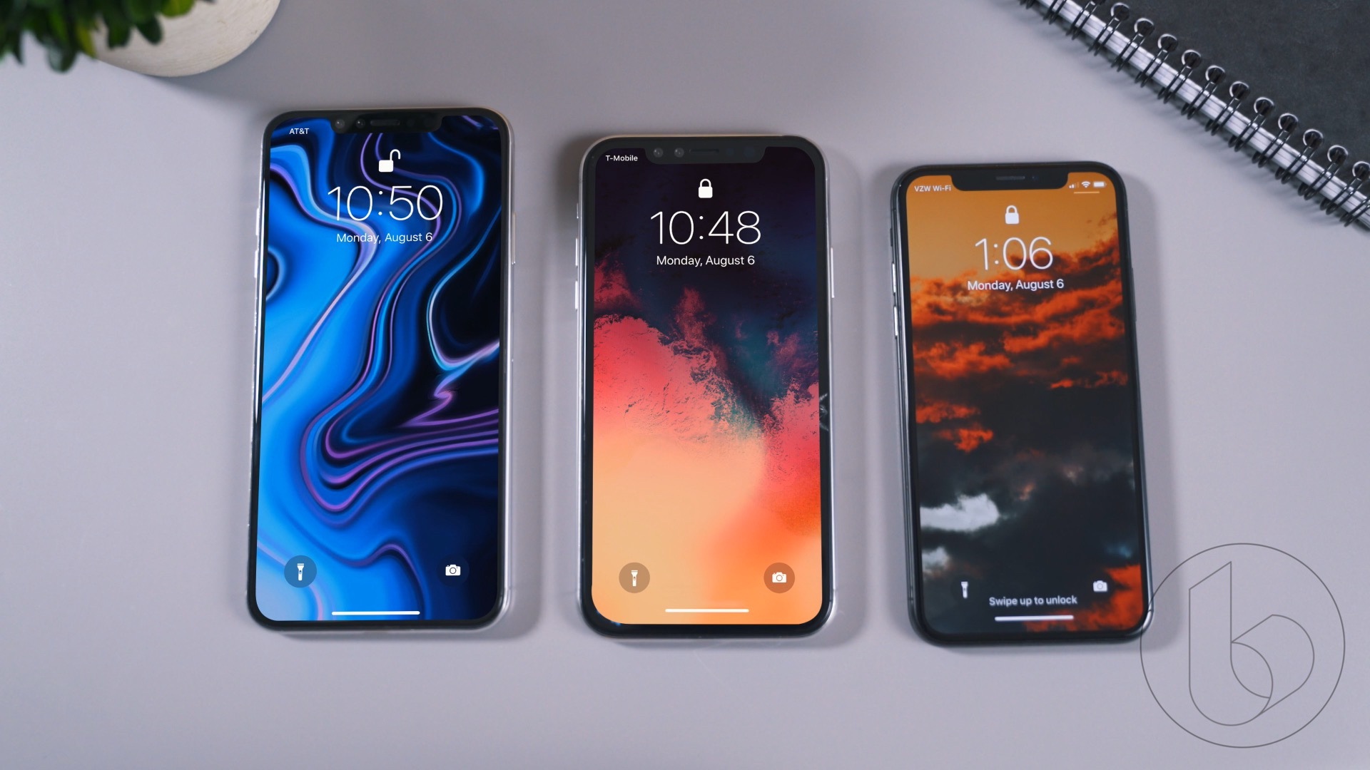 2018 iPhone lineup