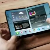 Samsung foldable phone concept
