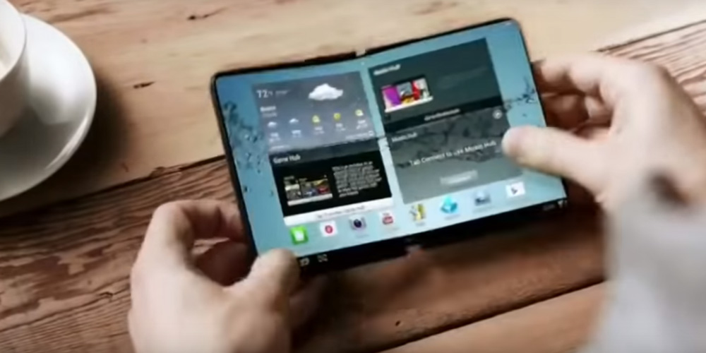 Samsung foldable phone concept