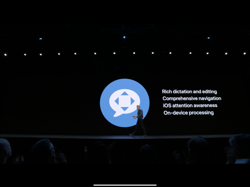 Apple WWDC19: Contrôle vocal
