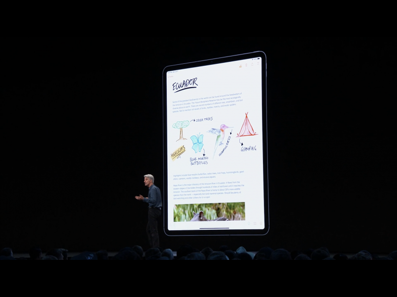 Apple WWDC19: iPadOS 