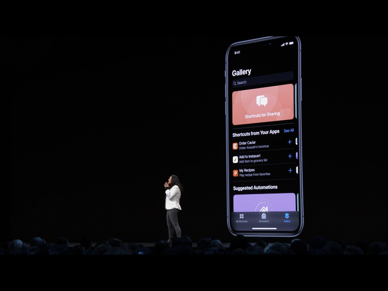 Apple WWDC19: Siri Shortcuts
