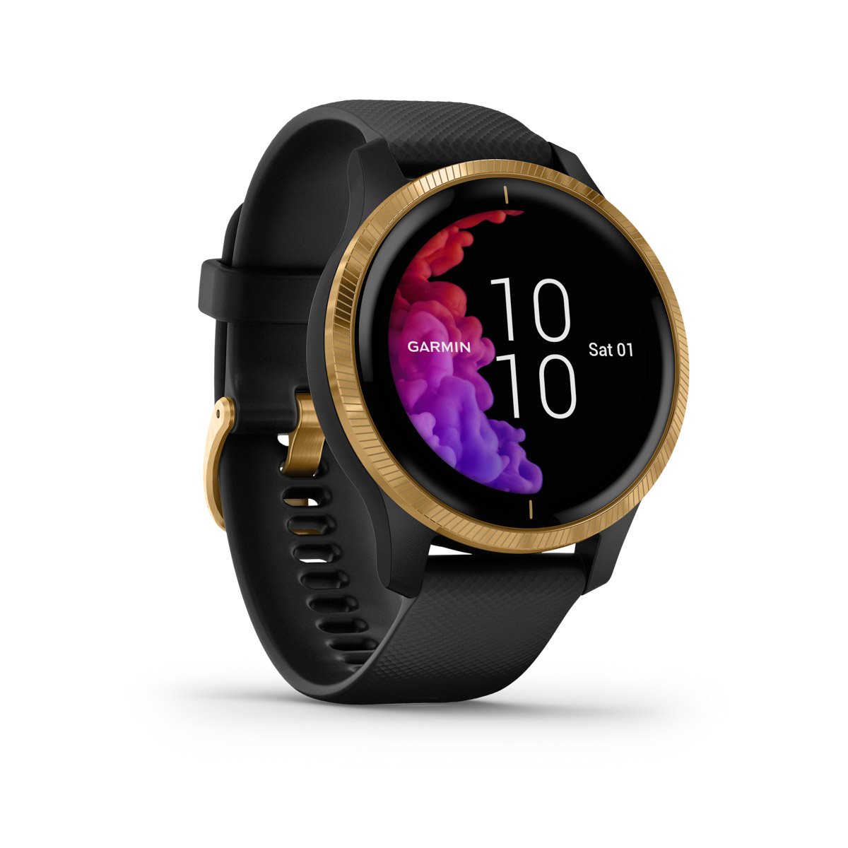 Garmin Venu is a GPS smartwatch with alwayson AMOLED display