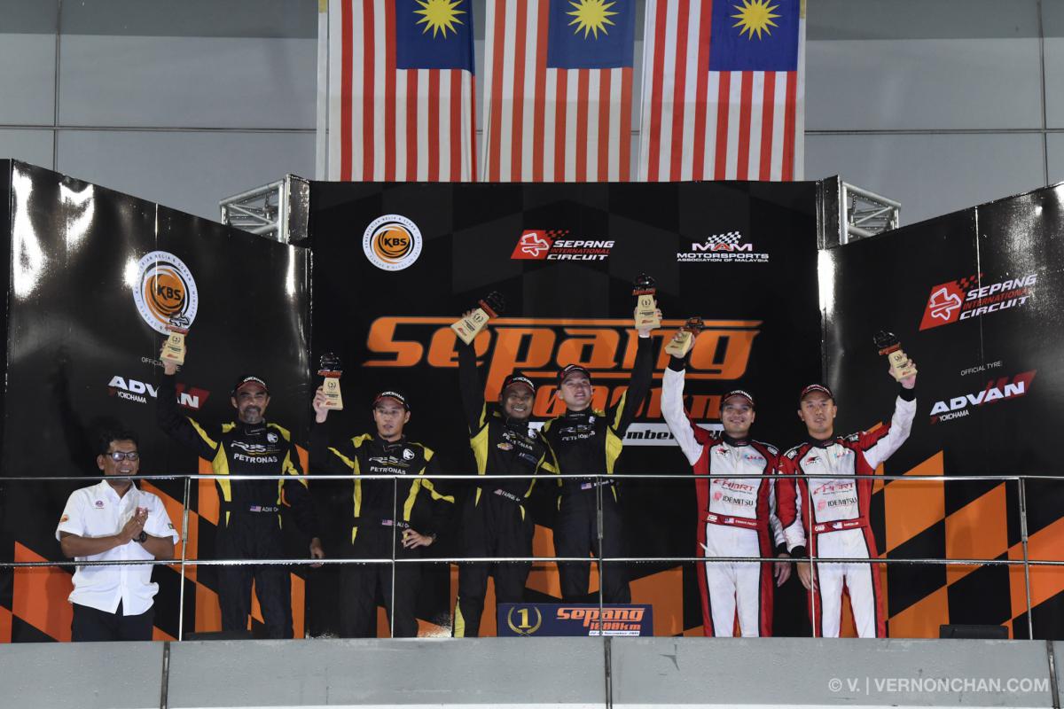 Team Proton R3 take 1-2 finish at Sepang 1000KM race