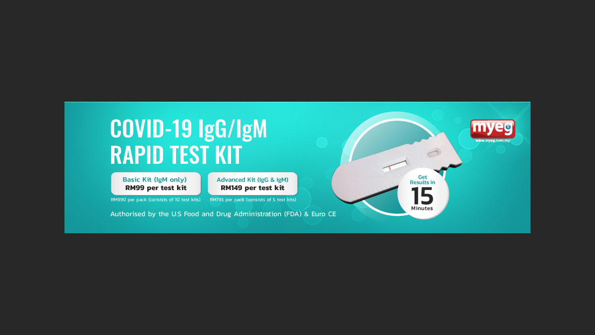 MyEG COVID-19 rapid test kit
