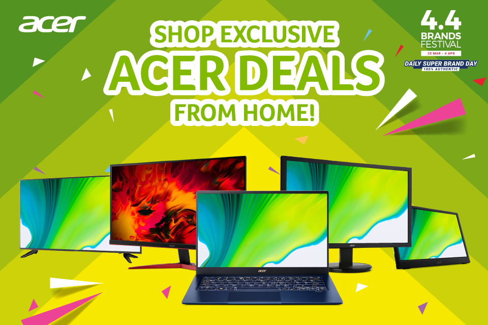 Shopee 4.4 Sales Acer Deals