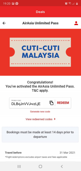 AirAsia Unlimited Pass