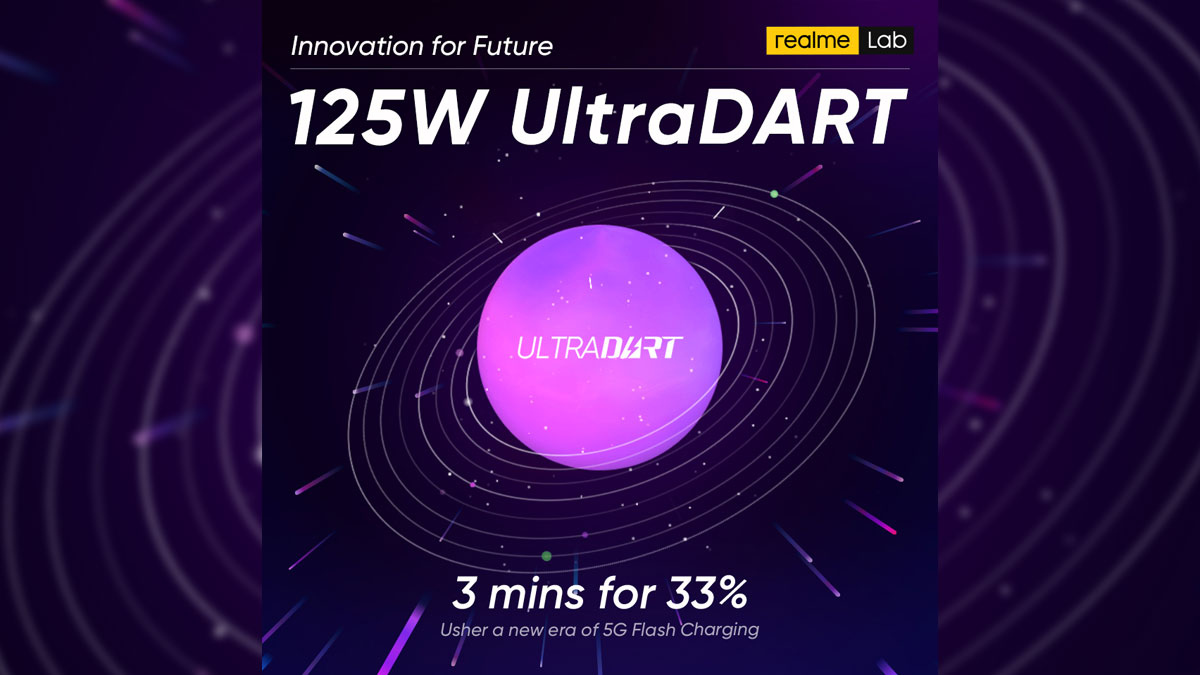 realme 125W UltraDart Flash Charge