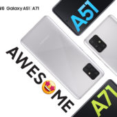 Samsung Galaxy A51 and A71