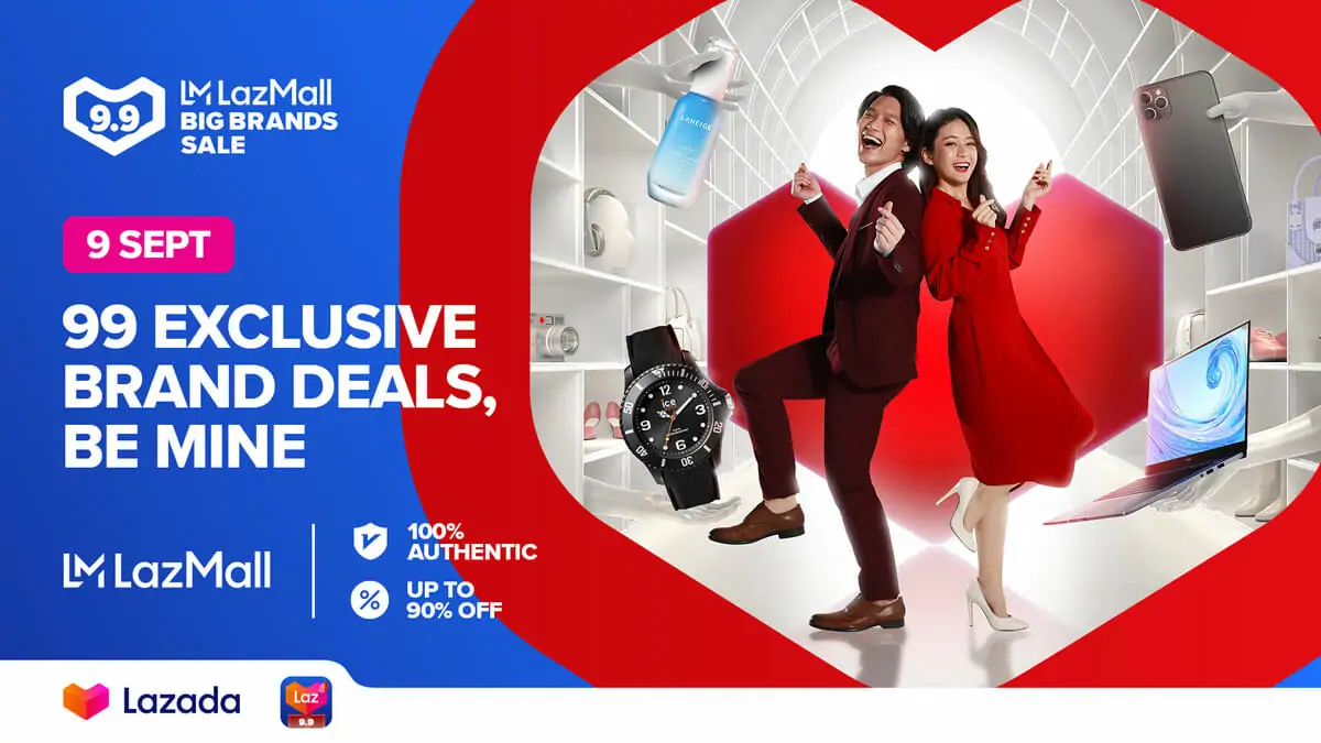 Lazada 9.9 Big Brands Sale