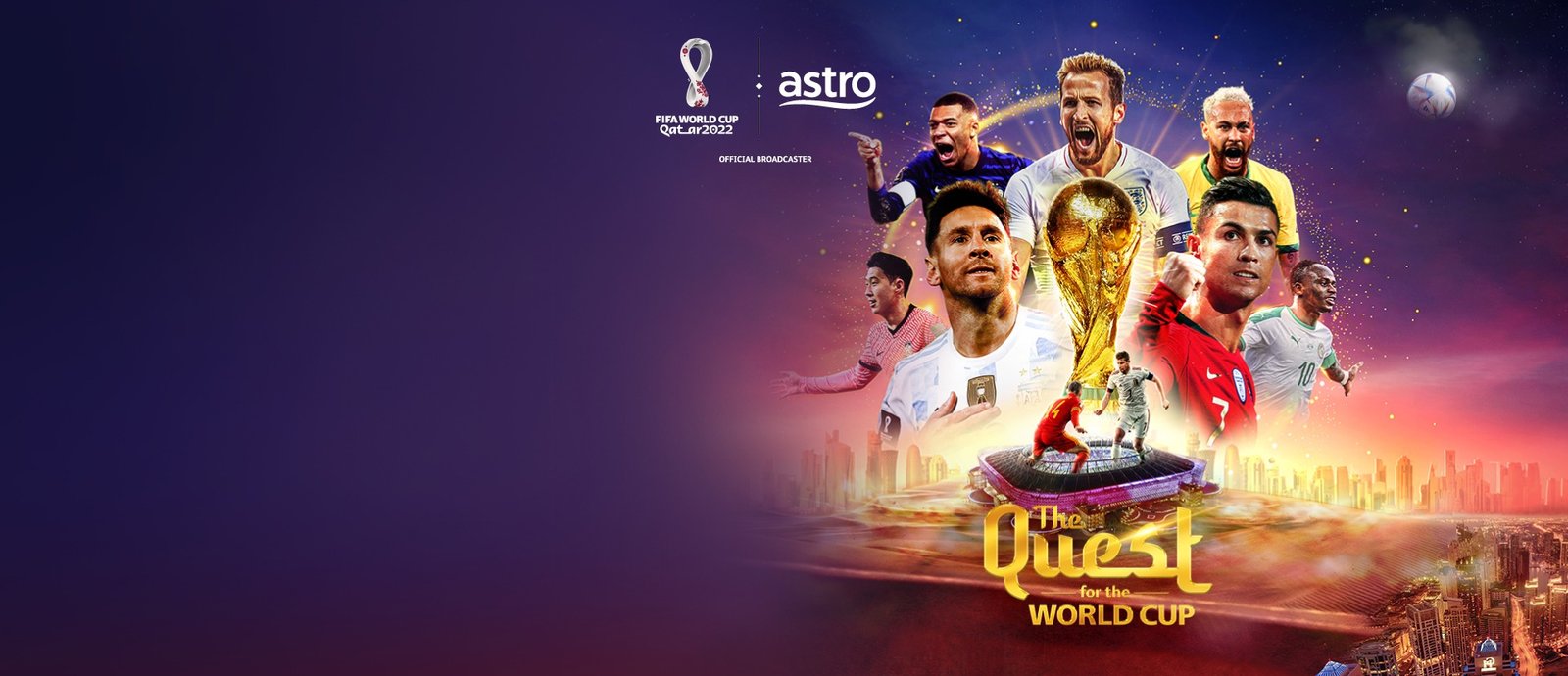 Never miss a World Cup Qatar 2022 match with Astro Fibre