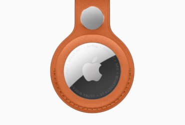 Apple AirTag 2 in finewoven key ring