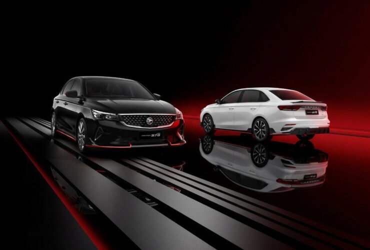 2026 Proton S70 Black and White