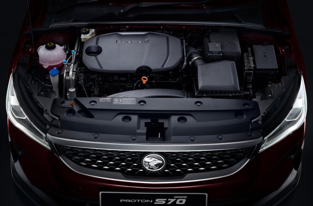 2026 Proton S70 i-GT Engine Bay