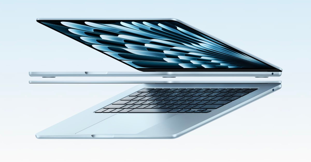 Apple MacBook Air M5 hero view