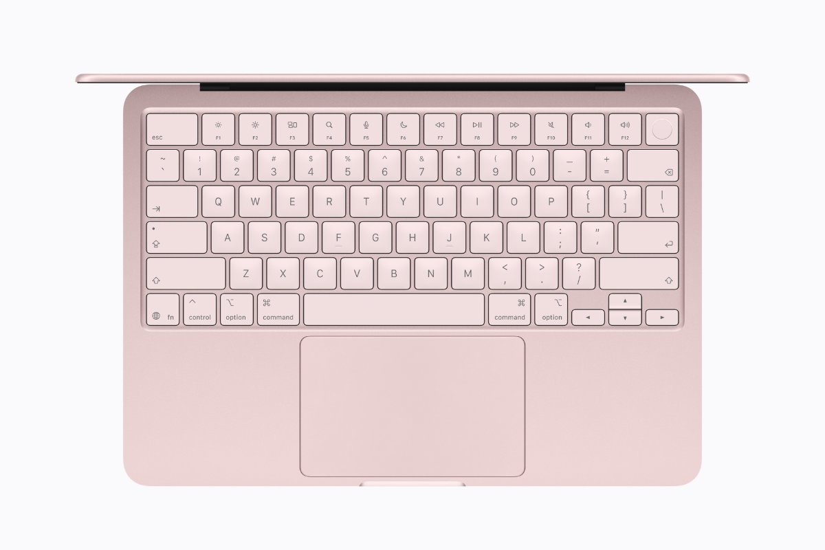 Apple MacBook Neo Keyboard and Trackpad