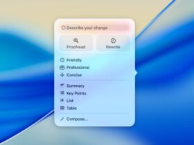 Apple Intelligence Writing Tools
