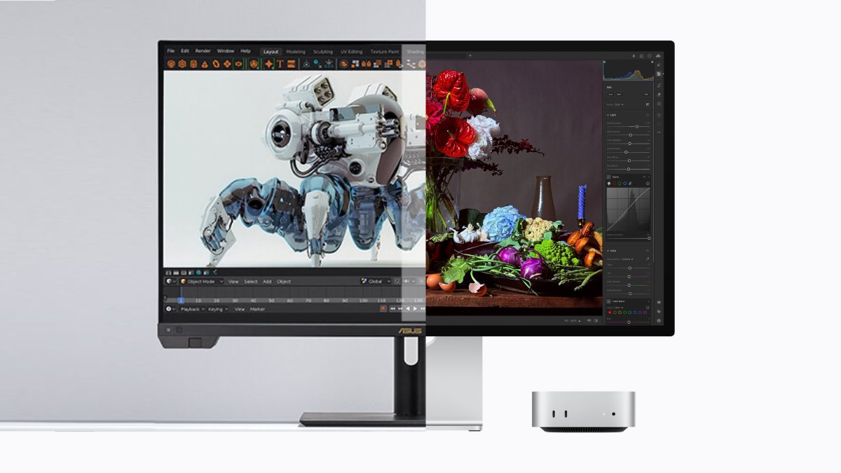Asus ProArt Display PA32KCX vs Apple Studio Display XDR