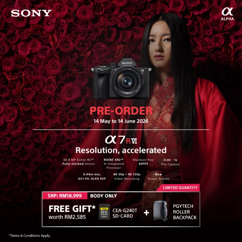 Sony A7R VI pre-order promo