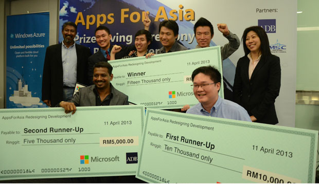 Microsoft-ADB AppsForAsia Winners