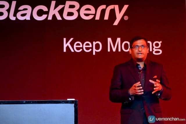 BlackBerry unveils the BlackBerry Q5.