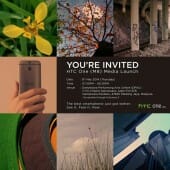 HTC One M8 media invite