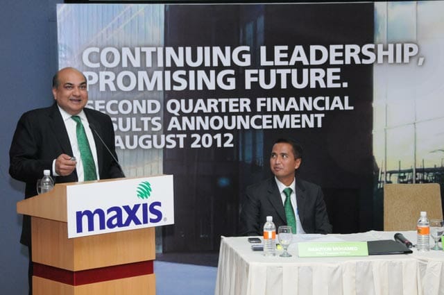 Maxis Q2 2012 Financials - 1