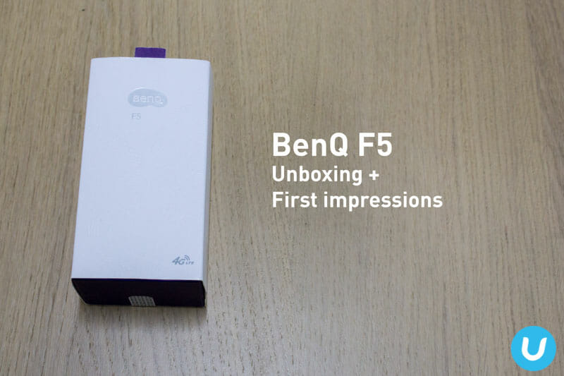 BenQ F5 unboxing