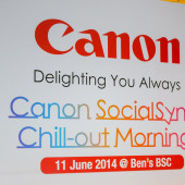 Canon Camera launch