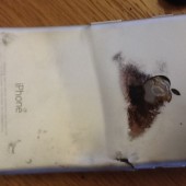 Apple iPhone 6 on fire