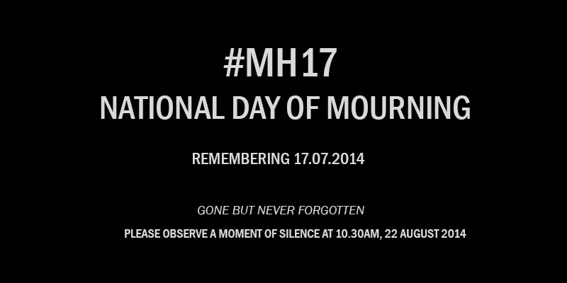 Remembering MH17